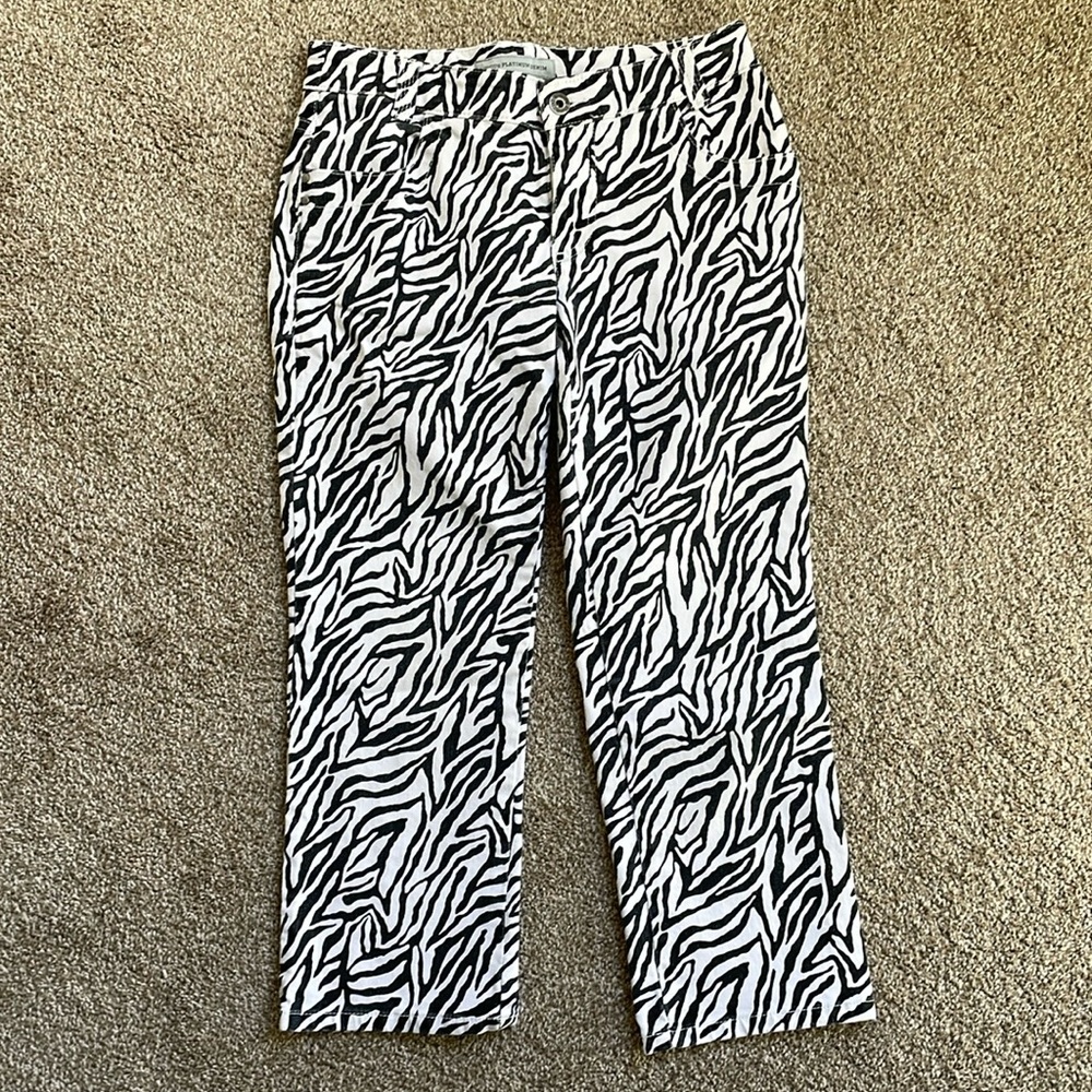 Chicos Zebra Jeans